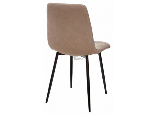 Стул серо-бежевый винтаж/TRF-09/каркас черный, CHILLI (460*550*890) Серо-бежевый, 2678 в Кургане