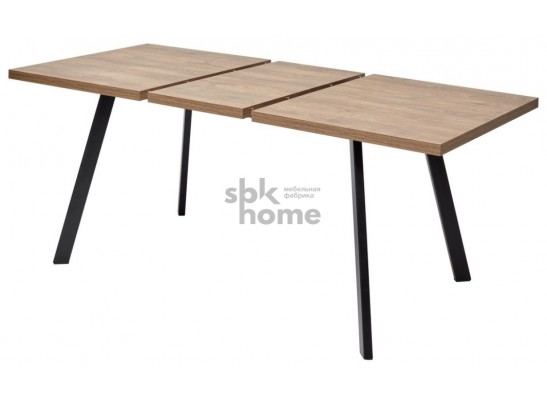Стол BRICK M 140 Дуб Канзас/ каркас черный (1400*850*750), 921954 в Кургане