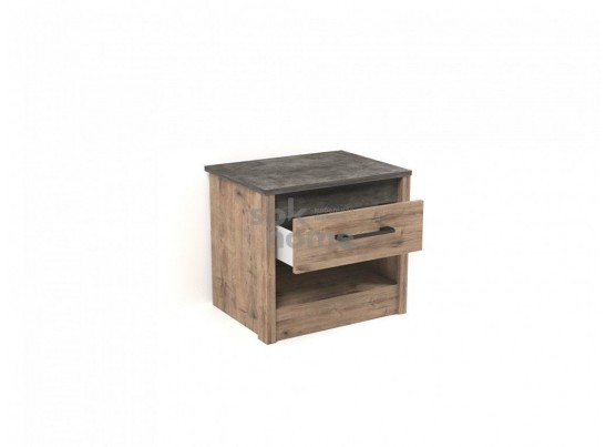 Тумба прикроватная NEW, Денвер (500*381*450) Дуб Веллингтон, 11817 в Кургане