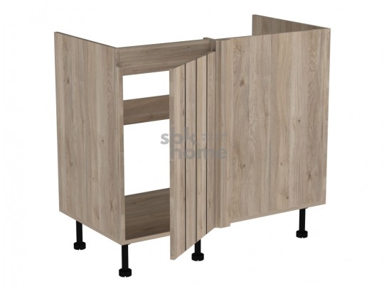 Стол под мойку угловой СМУ-100 левый, Оттава (954*534*870) Дуб Палермо, 22213 в Кургане