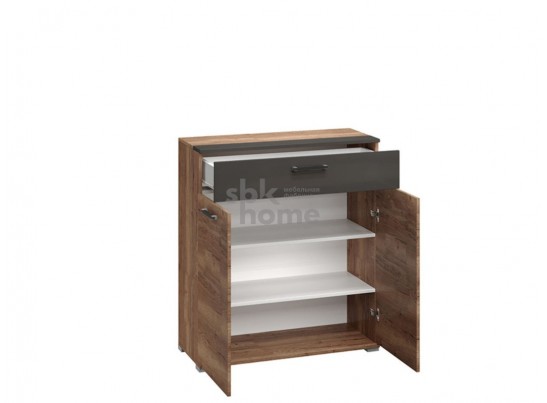 Тумба 900 ПХ-4 высокая, Ханна (900*371*1020) Дуб галифакс Табак, 50304 в Кургане