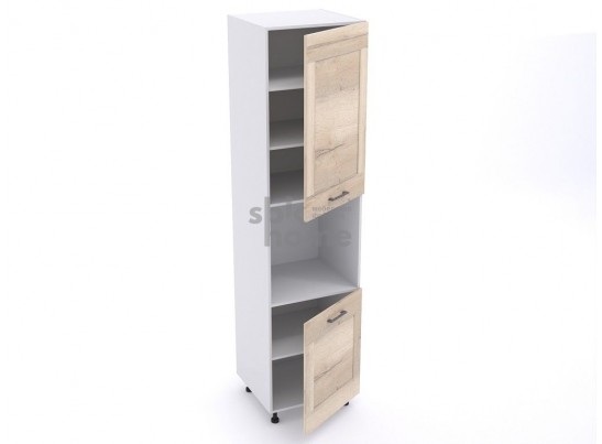 Пенал 960 ПГ-60 под духовой шкаф, Дублин (600*570*2406) Дуб галифакс белый, 21666 в Кургане