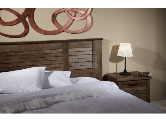 Кровать 1800, Кантри (2080*2095*1008) Орех Риббек темный, 11305 в Кургане