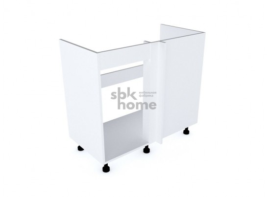 Стол под мойку угловой СМУ-100 левый, Канзас (900*470*820) Шалле Мореный, 20911 в Кургане