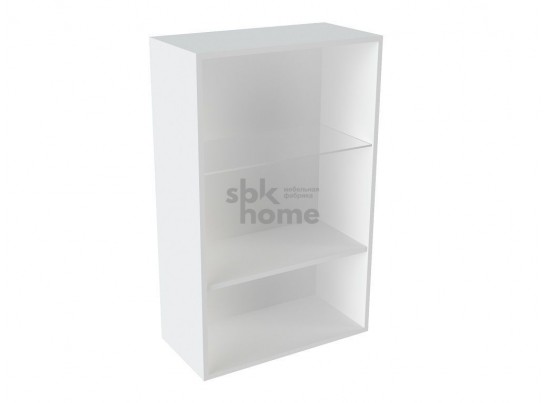 Шкаф со стеклом ШСТ-60, Бьянка (600*320*960) Белый, 21132 в Кургане