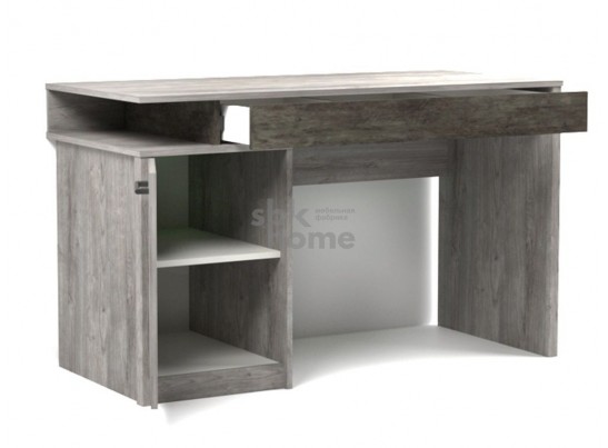 Стол письменный, Денвер (1300*600*780) Риббек серый, 11734 в Кургане