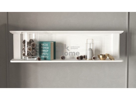 Полка навесная, Клер (1200*200*316) Сосна Андерсен, 31505 в Кургане