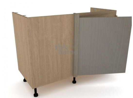 Стол под мойку угловой СМУ-120 правый, Женева (1154*534*870) Дуб Палермо/Серый камень , 22032 в Кургане