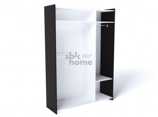 Шкаф 3-х дверный, Магнолия (1598*558*2280) Венге, 10714 в Кургане