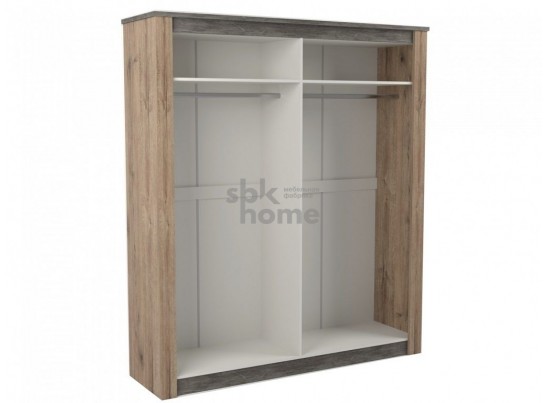 Шкаф 4-х дверный 2300, Денвер (1920*538*2300) Дуб Веллингтон, 11823 в Кургане