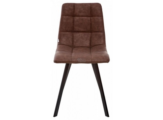 Стул модель SQUARE коричневый винтаж RU-05/каркас черный, CHILLI (460*550*890) Коричневый, 915097 в Кургане