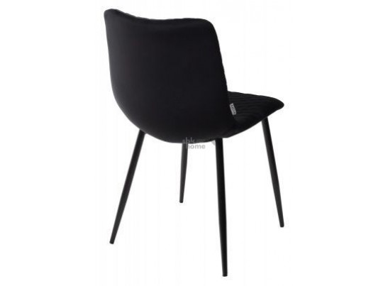 Стул ЧЕРНЫЙ BLUVEL-19/каркас черный, TINTIN (400*450*810) Черный, 925629 в Кургане