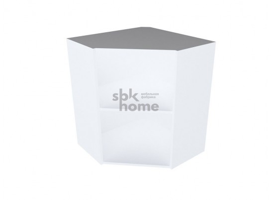 Шкаф угловой ШУ-60, Канзас (600*600*720) Капучино Софт, 20929 в Кургане