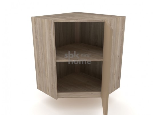 Шкаф угловой ШУ-60, Оттава (600*600*720) Дуб Мария/Бежевый, 22232 в Кургане