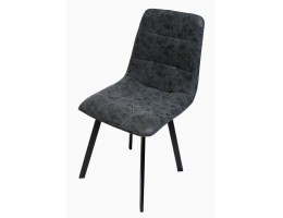 Стул черный мрамор/черные ножки, А75 (430*530*850), A75-16ИМП