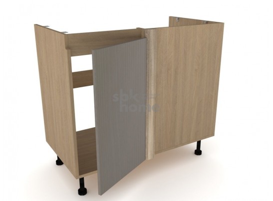 Стол под мойку угловой СМУ-100 левый, Женева (954*534*870) Дуб Палермо/Серый камень , 22029 в Кургане