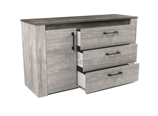 Комод, Денвер (1300*435*750) Риббек серый, 11703 в Кургане