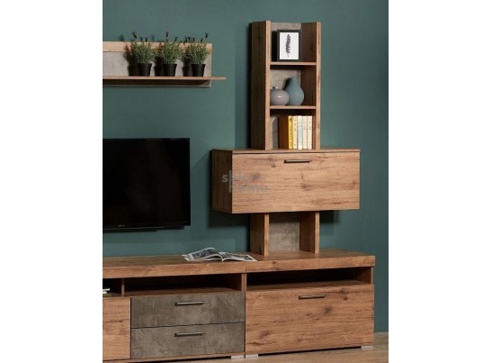 Надстройка Д-6 к тумбе малой, Денвер (900*270*1444) Дуб Веллингтон, 31409 в Кургане