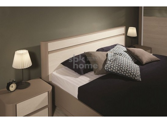 Кровать 1400, Лацио (1600*2164*900) Серый камень, 11013 в Кургане