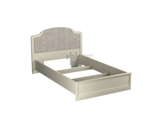 Кровать Люкс 1200, Сиена (1394*2110*1090) Береза бежевая, 12322 в Кургане