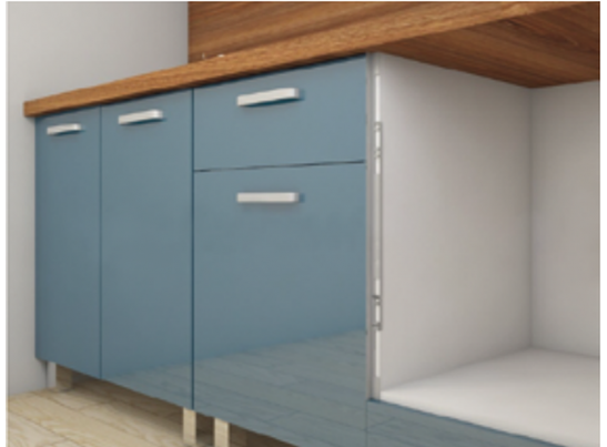 Термоизоляционная планка универсальная серая, 10753 в Кургане