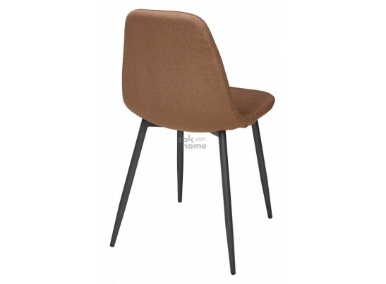 Стул G028-15 светло-коричневый/каркас темно-серый, Cassiopeia (430*490*850) Светло-коричневый, 1864 в Кургане