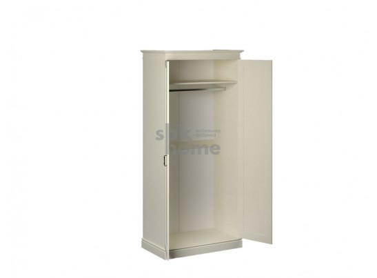 Шкаф для одежды 2-х дверный, Сиена (963*552*2100) Береза бежевая, 31804 в Кургане