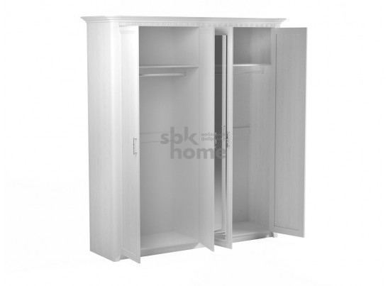 Шкаф 4-х дверный, Клер (2094*593*2300) Сосна Андерсен, 11908 в Кургане