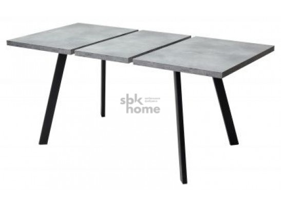 Стол BRICK M 120 Бетон Портленд/каркас белый (1200*850*750), УТ-00003619 в Кургане