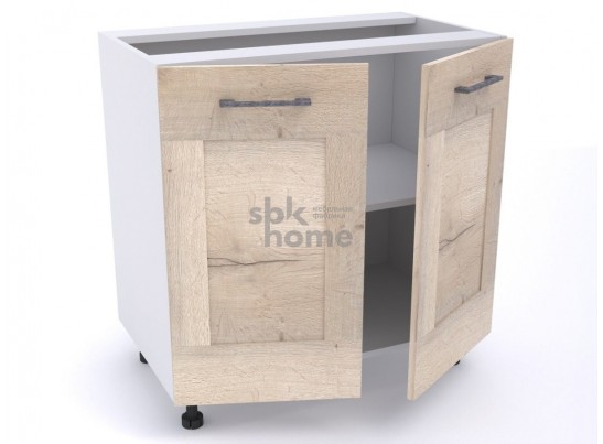 Стол С-80 (520), Дублин (800*520*820) Дуб галифакс белый, 21679 в Кургане