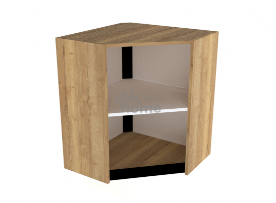 Шкаф угловой ШУ-60, Сити (600*600*720) Дуб Галифакс натуральный, 20829 в Кургане