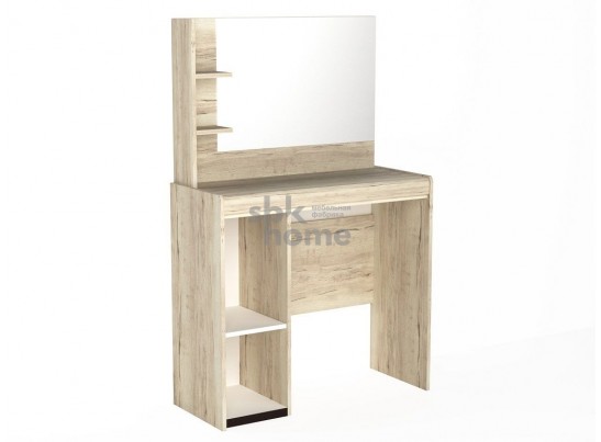 Туалетный столик, Мале (932*384*1451) Дуб галифакс белый, 11225 в Кургане