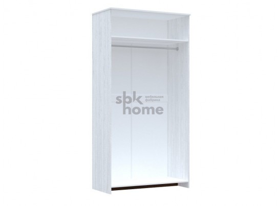 Шкаф для одежды 2-х дверный, Кантри (1124*556*2104) Сосна Андрерсен/Орех Риббек темный, 30906 в Кургане