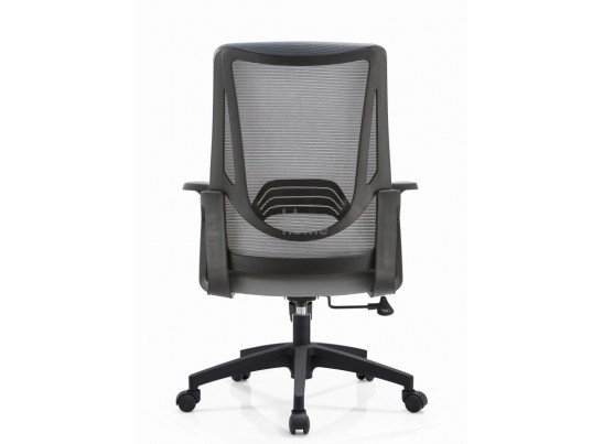 Кресло офисное,вращающееся LJ-2201В GREY (610*500*1070), LJ-2201В GREY ИМП в Кургане