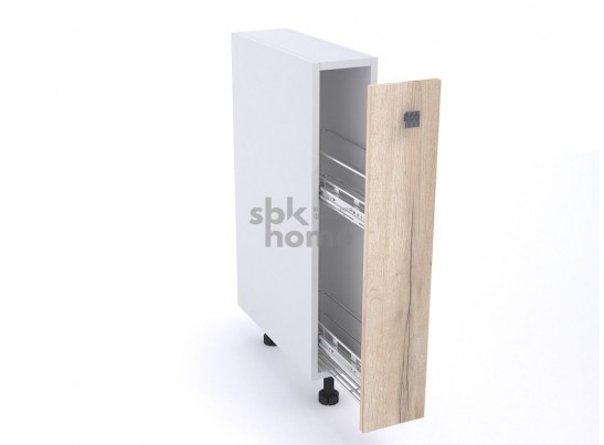 Стол, бутылочница СБ-15 , Дублин (150*470*820) Дуб галифакс белый, 21608 в Кургане