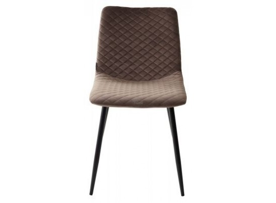 Стул ЛАТТЕ BLUVEL-38/каркас черный, TINTIN (400*450*810) Латте, 628M03607 в Кургане