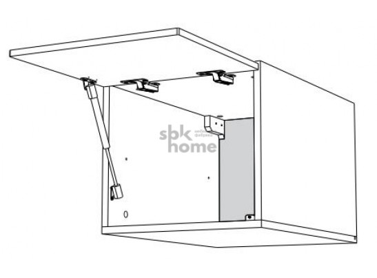 Шкаф АГ-60, Женева (600*586*360) Дуб Палермо, 22007 в Кургане