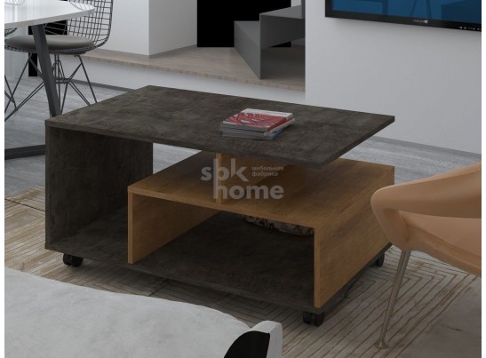 Стол журнальный №2, Честер (900*550*450) Риббек Натуральный, 60508 в Кургане