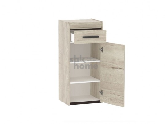 Тумба 450 ПМ-5 высокая, Мале (450*384*1020) Дуб галифакс белый, 50504 в Кургане