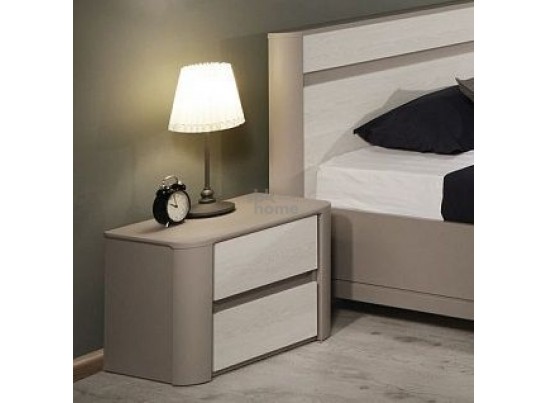 Тумба прикроватная, Лацио (554*398*396) Серый камень, 11006 в Кургане