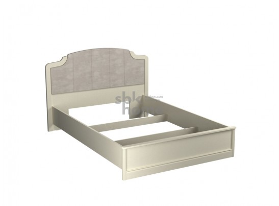 Кровать Люкс 1400, Сиена (1594*2110*1090) Береза бежевая, 12308 в Кургане
