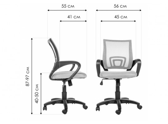 Компьютерное кресло Turin черное в Кургане