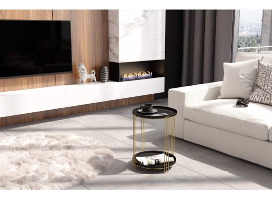 Журнальный столик SHT-CT31 золото / черный муар в Кургане