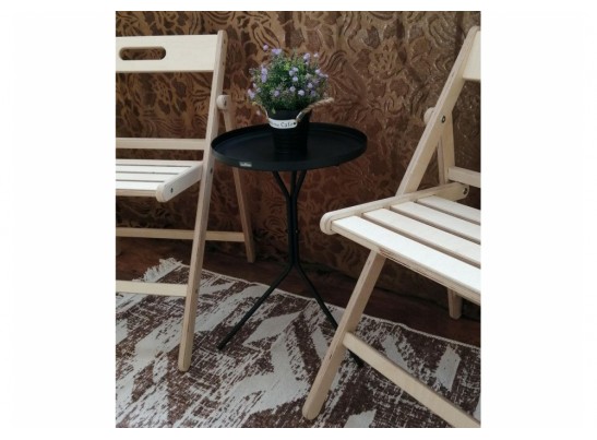 Журнальный столик SHT-CT11 черный муар в Кургане