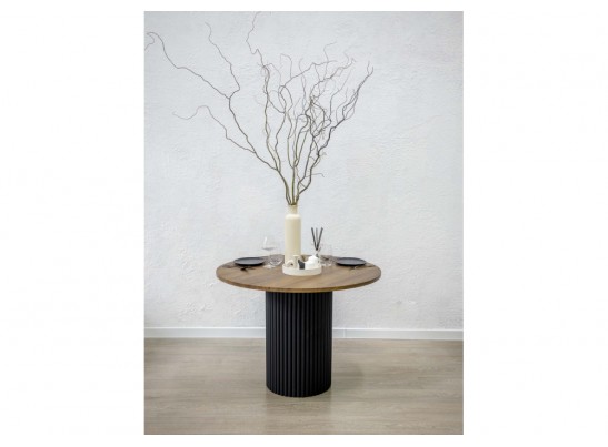 Стол Барел 110 орех кантри / черный в Кургане