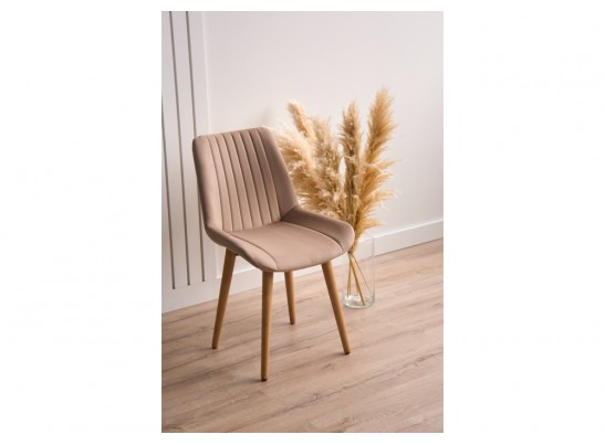 Деревянный стул Седа бежевый (zd 210) / светлое дерево в Кургане