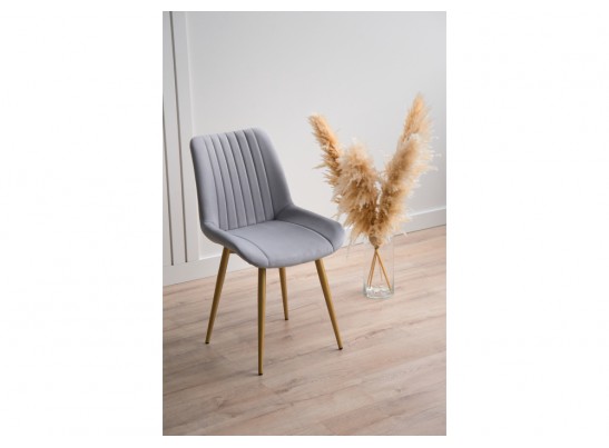 Стул на металлокаркасе Седа светло-серый (zd 960) / золотой в Кургане