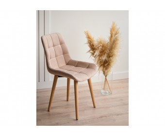 Деревянный стул Челси бежевый (zd 210) / светлое дерево