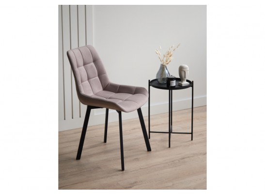 Стул на металлокаркасе Челси П латте (zd 290) / черный в Кургане