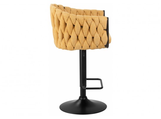 Барный стул 9690-LM Leon желтый / черный в Кургане